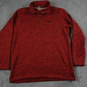 Banded Sweater Herren XL rot 1/4 Zip Fleece Outdoorpullover Freizeit - Bild 1 von 7