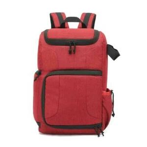 Waterproof DSLR Camera Backpack Bag Travel Case Insert For Canon Nikon Sony Lens - Picture 1 of 20