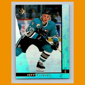Tarjeta de hockey Jeff Friesen #143 1996 SP San Jose Sharks NHL CASI NUEVA - Imagen 1 de 3