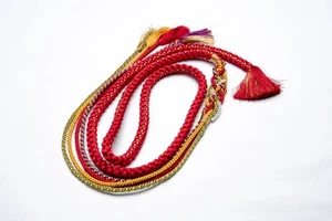 LIEBER VANILLE JAPANISCHER ORNAMENT OBIJIME CORD FURISODE KIMONO DAMEN OBI VERSCHLUSS - Bild 1 von 6