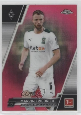 2021-22 Topps Chrome Bundesliga Magenta Refractor /399 Marvin Friedrich #14 - Image 1 of 2