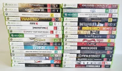 32 x Xbox 360 Game Bulk Bundle Lot | Microsoft Xbox 360 | UNTESTED - Image 1 of 4