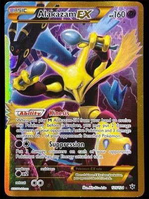 Alakazam EX (Secret) 125/124 Fates Collide Holo Full Art - Image 1 of 4