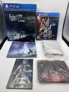 Fate/Extella Link: Fleeting Glory LE Game, Poster, Cards & Soundtrack PS4 RARE - Picture 1 of 9
