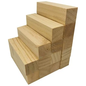 Kits de Sculpture en Tilleul, Blocs de Bois Inachevés pour la Sculpture sur1115 - Foto 1 di 6
