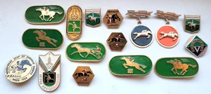 Sport Equestrian sports Set of 16 USSR Soviet russian badges pins - Picture 1 of 8