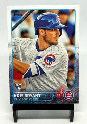 2015 Topps #616 Kris Bryant Chicago Cubs Rookie RC - Image 1 of 2