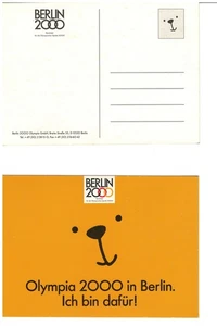 Cartolina colorata Olimpiadi Berlino Germania 2000 #1435 - Foto 1 di 1