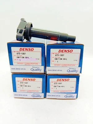 4Pcs 90919-02244 Denso Ignition Coils 673-1307 For Toyota Camry Corolla RAV4 - Image 1 of 4