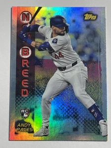 2024 Topps Archives  New Breed 99NB-25 Andy Pages, Los Angeles Dodgers RC - Picture 1 of 2