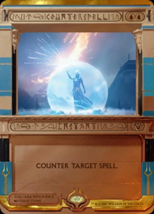 MTG English Counterspell NM Foil Amonkhet Invocations - Image 1 of 1