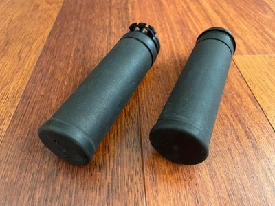 Harley Davidson OEM 1" Black Rubber Hand Grips - Image 1 of 4