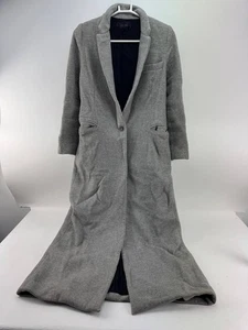 Cappotto donna Reformation grigio lungo singolo bottone taglia XS made in USA - Foto 1 di 5