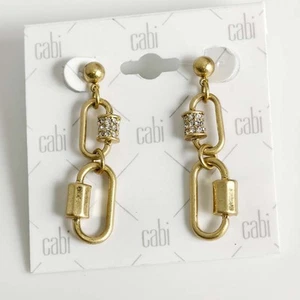 Nuevos pendientes colgantes Cabi Loops retro para mujer fiesta vacaciones joyería regalo - Imagen 1 de 4