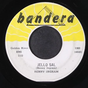 BENNY INGRAM: jello sal / how can i keep you loving me BANDERA 7" Single 45 RPM - Picture 1 of 2