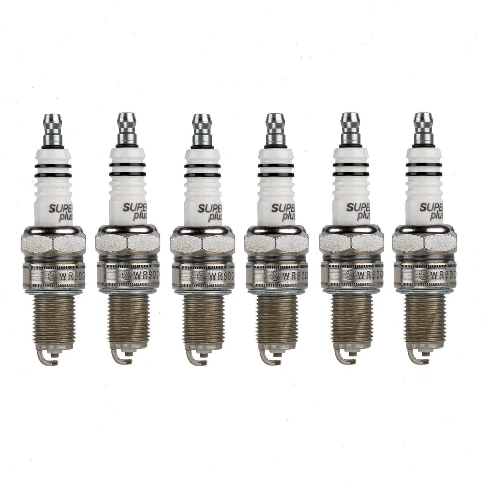 6 pc Bosch Nickel Copper Spark Plugs for 1966-1967 Mercedes-Benz 250S 2.5L hn - Image 1 of 4