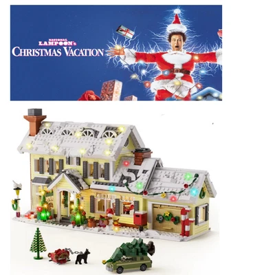 NEW MOC Design CHRISTMAS VACATION Blocks Set Christmas Set Architecture Blocks - Image 1 of 4