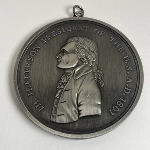 1801 T.H. Jefferson American Indian Peace Medal - Picture 1 of 5