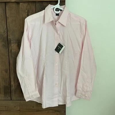 Jonathan Corey Men’s Large LS Button Up Dress Shirt Pink Casual New - Image 1 of 4