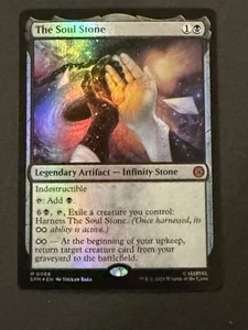 v12025 Magic: The Gathering Marvel's Spider-Man Soul Stone Foil #0066 - Picture 1 of 5