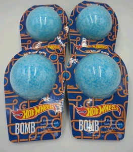 4 Da Bomb Hot Wheels Lot Surprise Inside BATH BOMBS Boy Blueberry Bath Fizzer - Bild 1 von 4