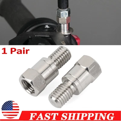 Adaptador de espejo retrovisor elevador de tornillo para BMW S1000R 2021-2024 S1000XR 2015-2024 Foto 1 de 4