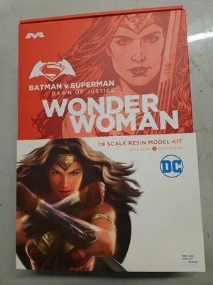 Moebius 1015 1/8 Scale Batman v Superman Wonder Woman Gal Gadot Model Kit - Image 1 of 3