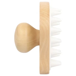 Scalp Massager with Wood Handle - Picture 1 of 5
