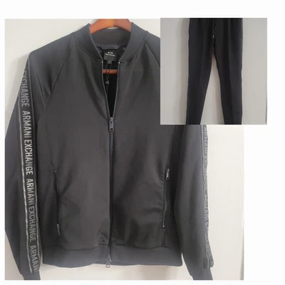 A/X Armani Exchange Size Small Logo Jogger Set - Image 1 of 4