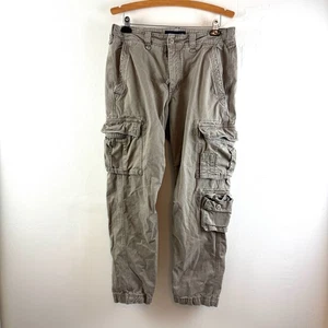 Abercrombie & Fitch Hose Y2k Herren 33x32 grün Cargo lose Utility Tactical - Bild 1 von 13