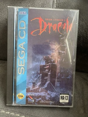 Bram Stoker's Dracula (Sega CD, 1993) W/ Case, Manual FREE SHIPPING - Image 1 of 4