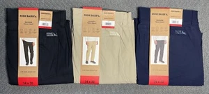 Pantalón Eddie Bauer Rainier Tech para hombre azul negro o tostado elige tu talla y color nuevo con etiquetas - Imagen 1 de 16