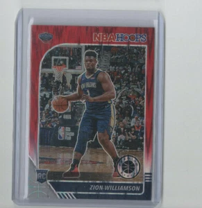 2019/20 Hoops Premium Red Flash Prizm Zion Williamson Rookie Card HOT RC #258 - Picture 1 of 1