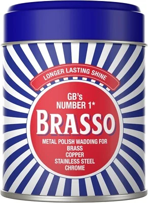 Brasso Wadding Duraglit Metal Polish For Brass Copper Chrome Stainless Steel 75g - Image 1 of 4