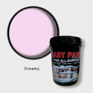 Dreamy, Easy Paint 5L/1.3gal - Mid Sheen (Interior Wall) JS10 Red Shade - Picture 1 of 4
