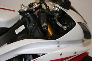 Triumph Street Tripla 675 2013-2016 R&G Terminali Cursori BE0009BK - Foto 1 di 3