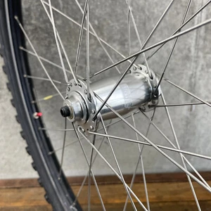 Vintage GT 26 in Front Wheel Hub Mavic 221 Rim MTB ATB 32h 32 Hole 90s Mountain - Picture 1 of 16