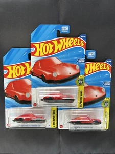 Hot Wheels 2025 Case J PORSCHE 911 CARRERA CLIP US Seller. Lot Of 3 - Picture 1 of 1
