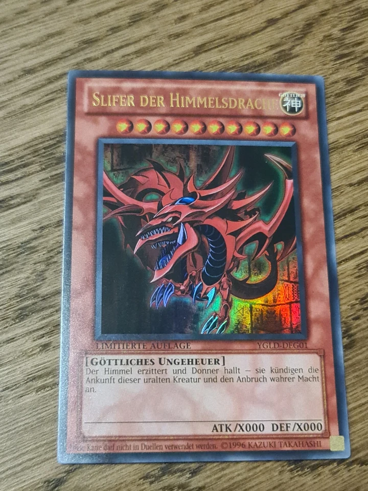 Slifer the Sky Dragon●YUGIOH●YGLD●2015●SPECIAL●GERMAN●LIMITED EDITION●NM #10204 - Image 1 of 2