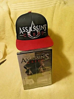 BRAND NEW W/tags! ASSASSINS CREED ORIGINS PS3 XBOX BASEBALL CAP & NEW DVD SET!!  - Image 1 of 4