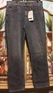 Lafayette 148 Watts Jeans Sz 31 Color Washed Slate - Picture 1 of 12