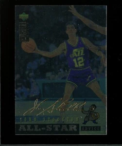 1994-95 Upper Deck Collector's Choice Gold Signature Foil #196 John Stockton - Picture 1 of 2
