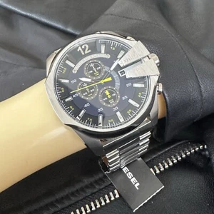 Reloj cronógrafo de acero inoxidable Mega Chief DZ4465 DIÉSEL NUEVO CON ETIQUETAS para hombre - Imagen 1 de 7