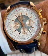 Breitling Transocean RB0510U0/A733 Chrono Unitime 18K Rose Gold BOX/PAPERS/MINT!