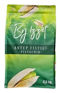 By Izzet - Antep Turkish Pistachio, Wood Fire Roasted & Salted 5.51lb (2500g) - Picture 1 of 4
