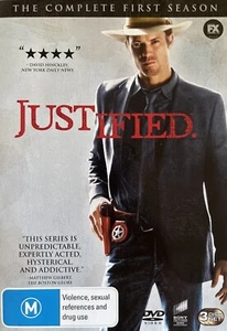 DVD NEW: Justified (1st Season) - 2010 Neo Western Crime Drama “hysterical” - Picture 1 of 5
