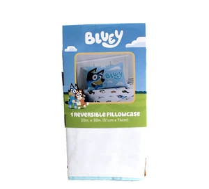 Funda de almohada reversible Bluey tamaño estándar Bluey Bingo multicolor - Imagen 1 de 7