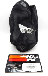 K&N PL-8007DK BLACK Pre Filter Air Cleaner Wrap Dust Cover Sock - Picture 1 of 4