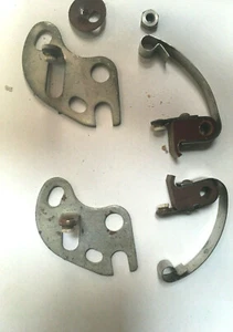 Original Lucas 403084 Contact set fitted to DQL6A Distributors for vintage cars - Picture 1 of 3