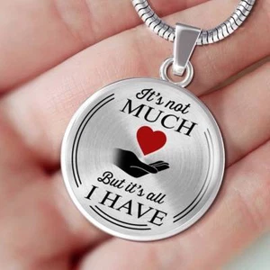 Unique Necklace Gift For Valentine's Day Wedding Anniversary, Husband Wife Gifts - Picture 1 of 9